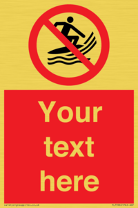 Custom No surf craft